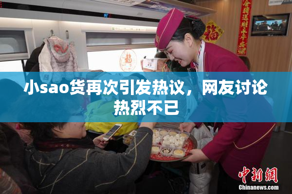 小sao货再次引发热议，网友讨论热烈不已