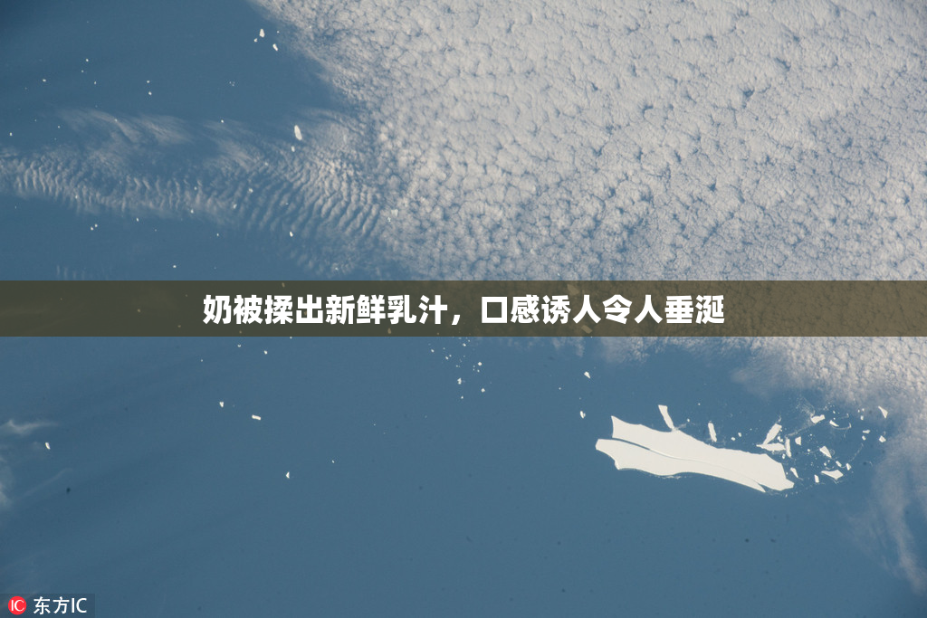奶被揉出新鲜乳汁，口感诱人令人垂涎