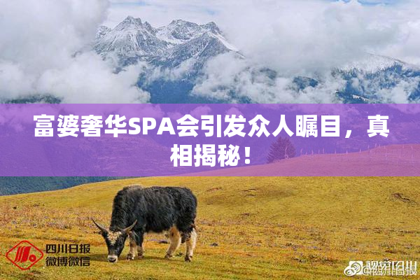 富婆奢华SPA会引发众人瞩目，真相揭秘！