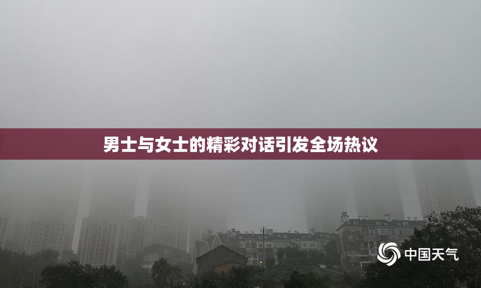 男士与女士的精彩对话引发全场热议