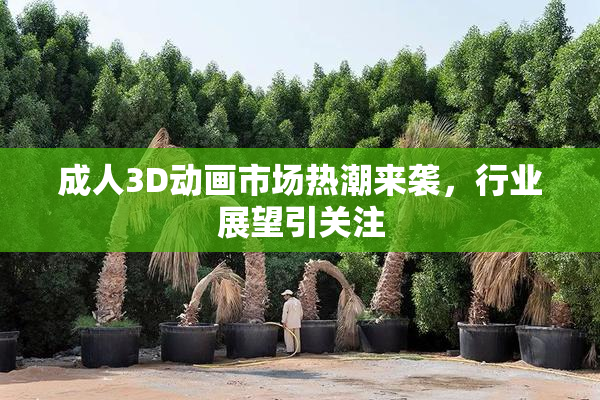 成人3D动画市场热潮来袭，行业展望引关注