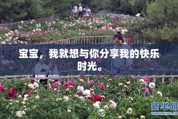 宝宝，我就想与你分享我的快乐时光。
