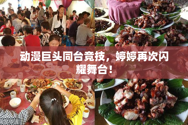 动漫巨头同台竞技，婷婷再次闪耀舞台！