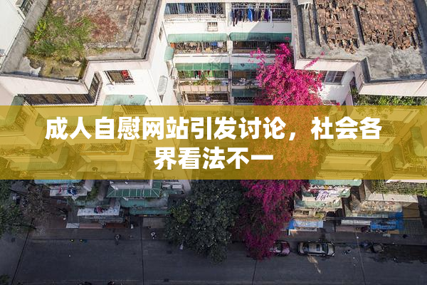 成人自慰网站引发讨论，社会各界看法不一