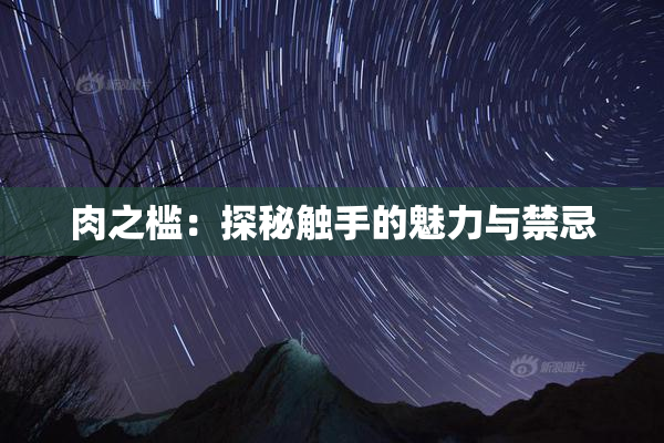 肉之槛：探秘触手的魅力与禁忌