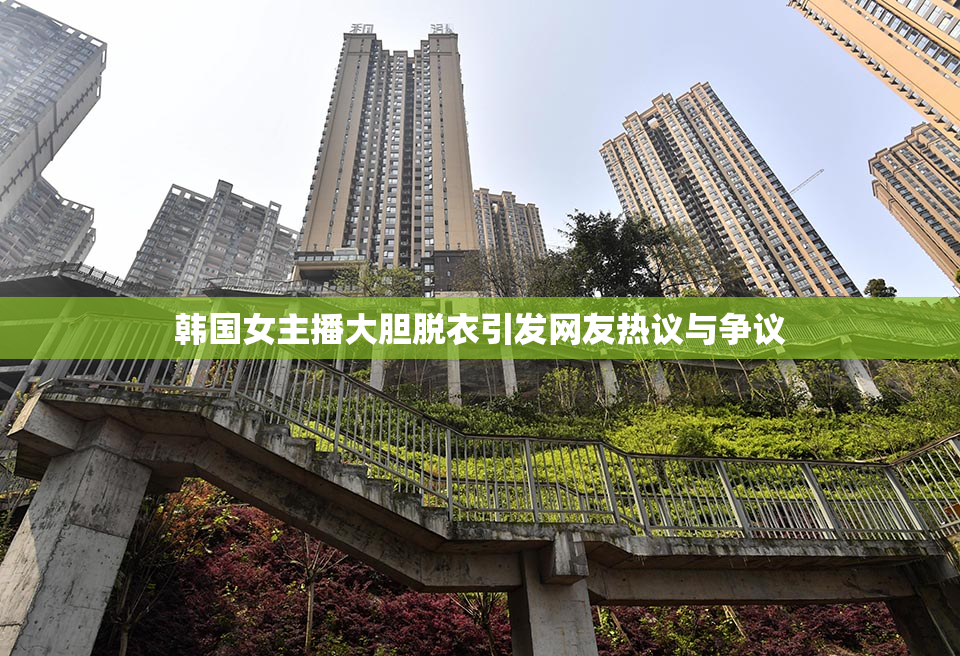 韩国女主播大胆脱衣引发网友热议与争议