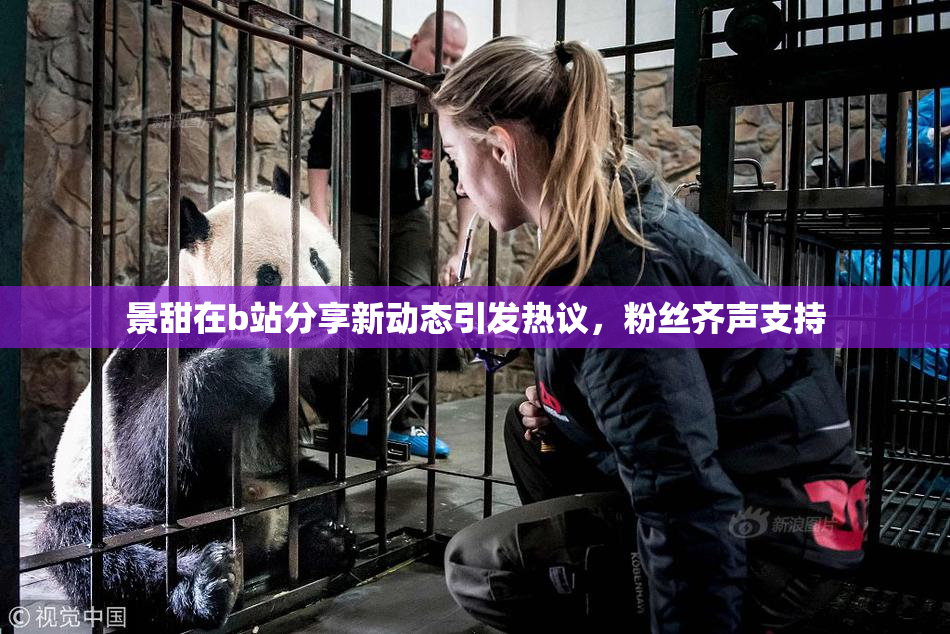 景甜在b站分享新动态引发热议，粉丝齐声支持