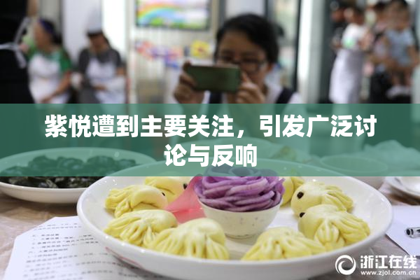 紫悦遭到主要关注，引发广泛讨论与反响