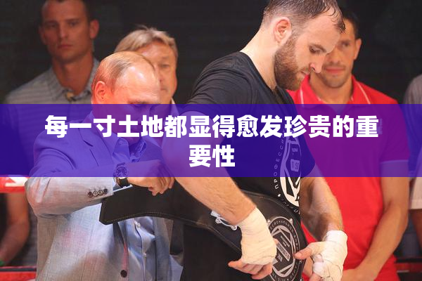 每一寸土地都显得愈发珍贵的重要性