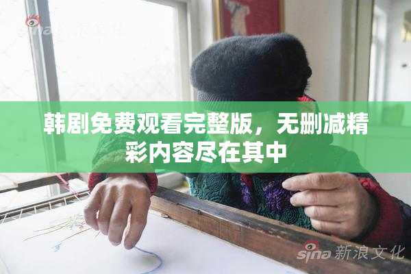韩剧免费观看完整版，无删减精彩内容尽在其中
