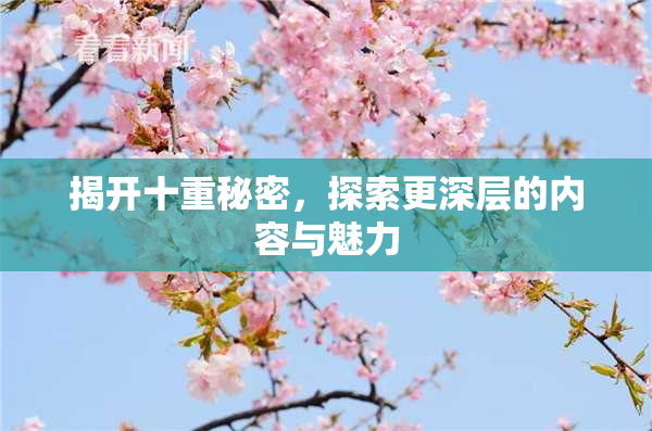 揭开十重秘密，探索更深层的内容与魅力
