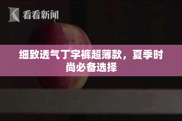 细致透气丁字裤超薄款，夏季时尚必备选择