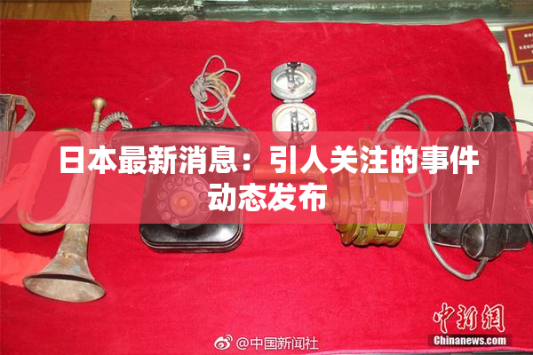 日本最新消息：引人关注的事件动态发布