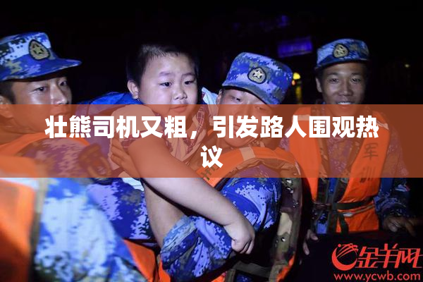 壮熊司机又粗，引发路人围观热议