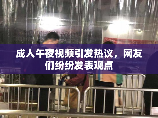 成人午夜视频引发热议，网友们纷纷发表观点
