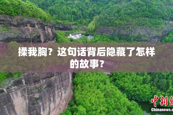 揉我胸？这句话背后隐藏了怎样的故事？