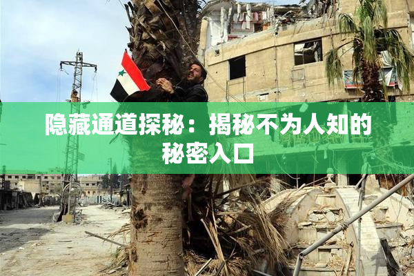 隐藏通道探秘：揭秘不为人知的秘密入口