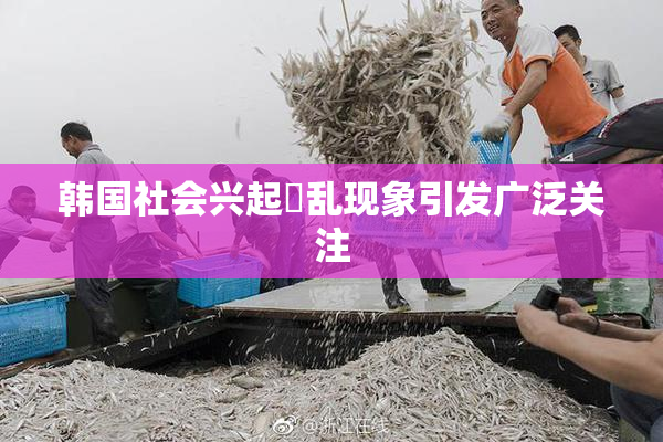 韩国社会兴起婬乱现象引发广泛关注
