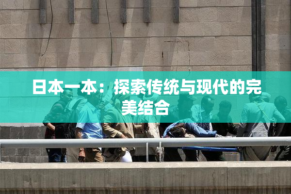 日本一本：探索传统与现代的完美结合