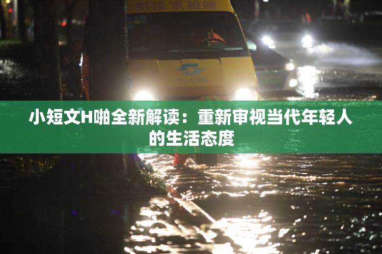 小短文H啪全新解读：重新审视当代年轻人的生活态度
