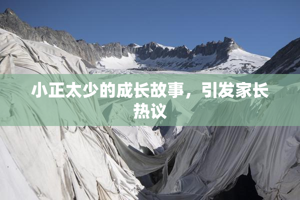 小正太少的成长故事，引发家长热议