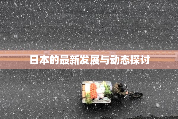 日本的最新发展与动态探讨