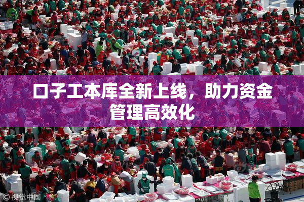口子工本库全新上线，助力资金管理高效化