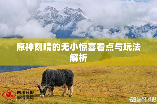原神刻晴的无小惊喜看点与玩法解析