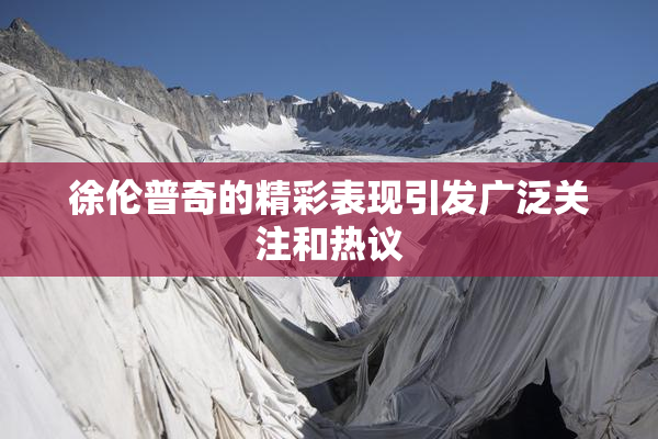 徐伦普奇的精彩表现引发广泛关注和热议
