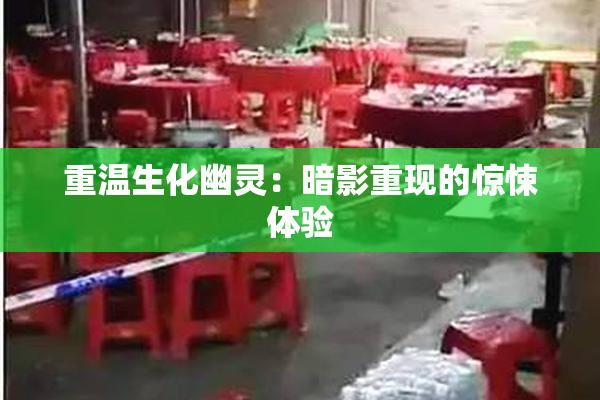 重温生化幽灵：暗影重现的惊悚体验