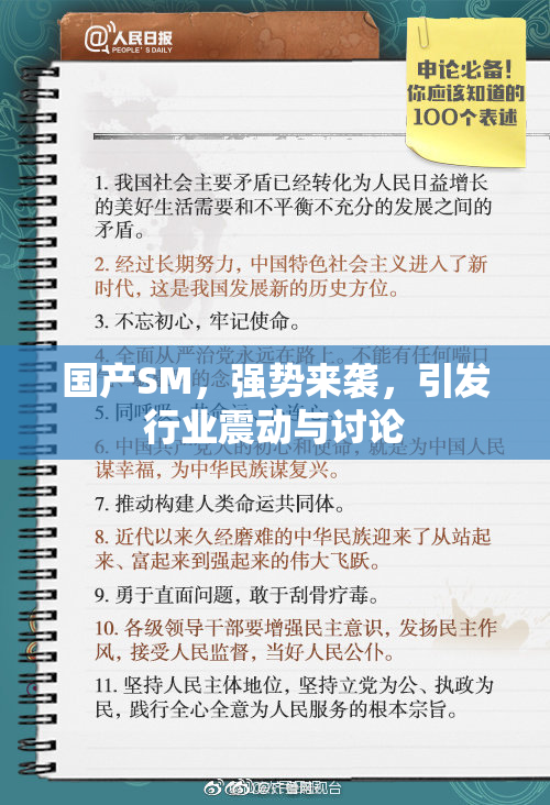国产SM，强势来袭，引发行业震动与讨论