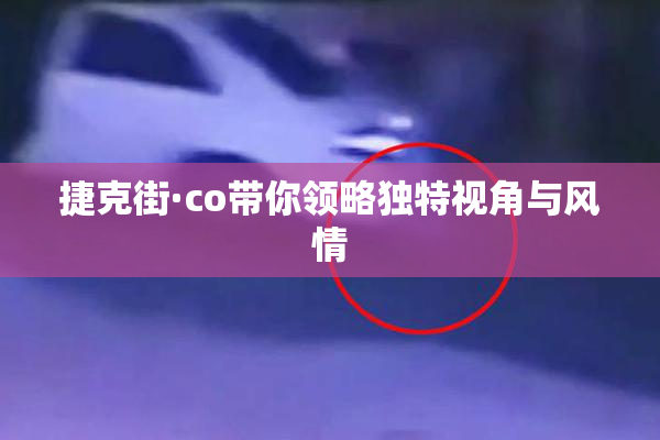捷克街·co带你领略独特视角与风情