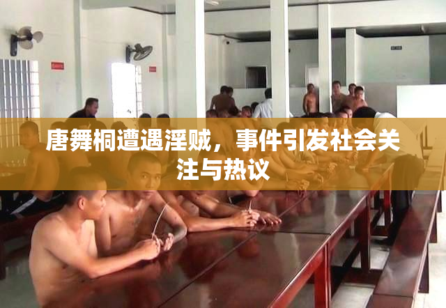 唐舞桐遭遇淫贼，事件引发社会关注与热议