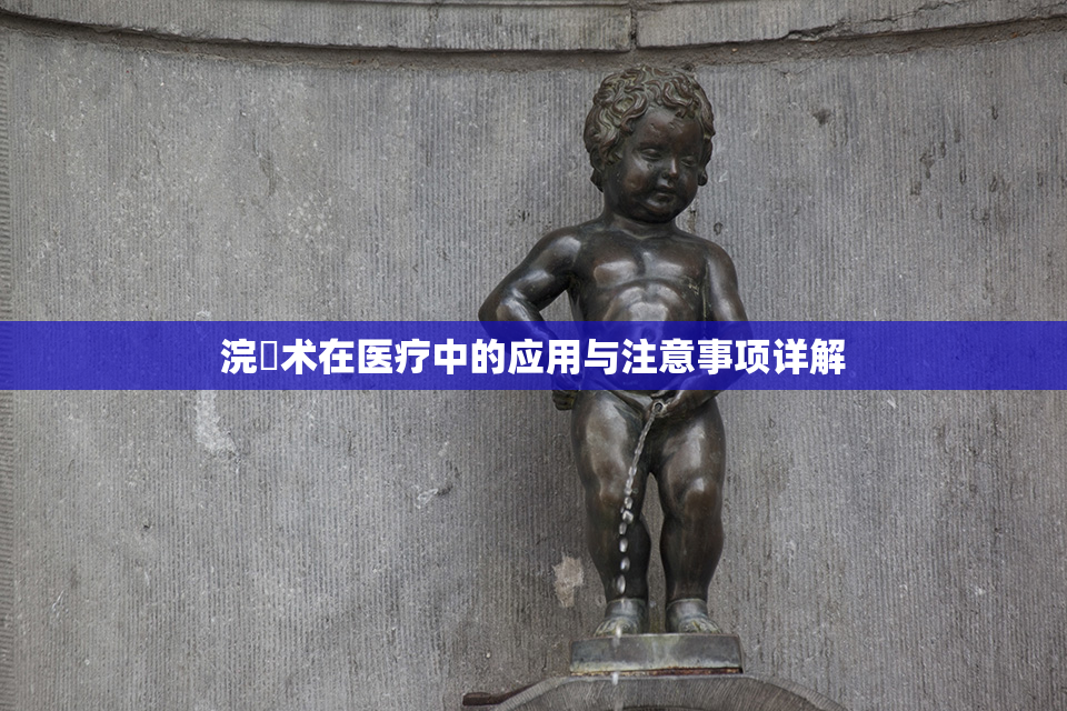 浣腸术在医疗中的应用与注意事项详解