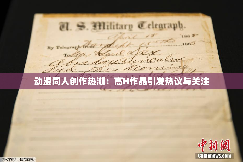 动漫同人创作热潮：高H作品引发热议与关注