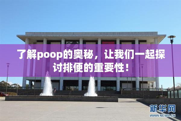 了解poop的奥秘，让我们一起探讨排便的重要性！