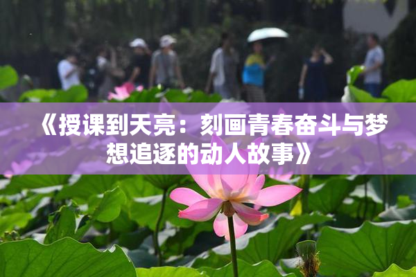 《授课到天亮：刻画青春奋斗与梦想追逐的动人故事》