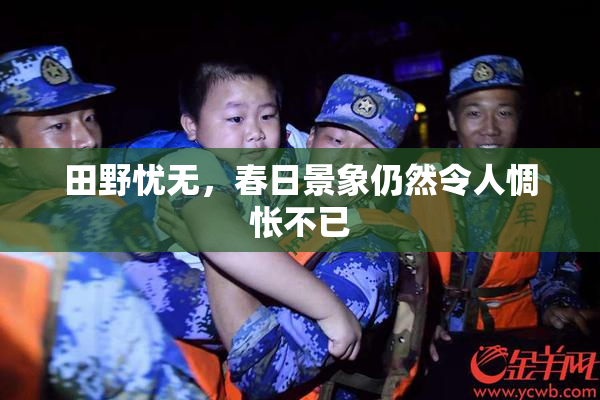 田野忧无，春日景象仍然令人惆怅不已