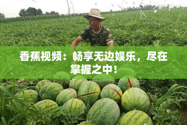 香蕉视频：畅享无边娱乐，尽在掌握之中！
