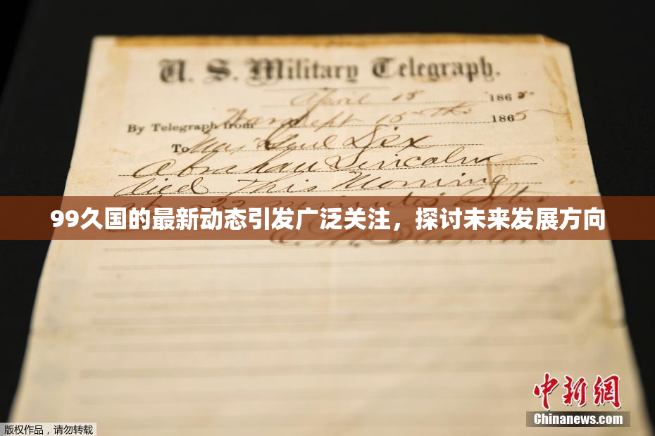 99久国的最新动态引发广泛关注，探讨未来发展方向