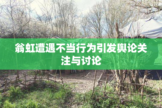 翁虹遭遇不当行为引发舆论关注与讨论