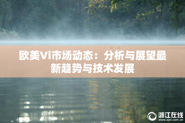 欧美Vi市场动态：分析与展望最新趋势与技术发展