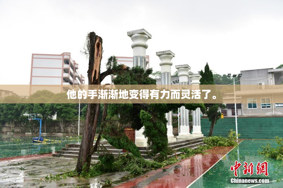 他的手渐渐地变得有力而灵活了。