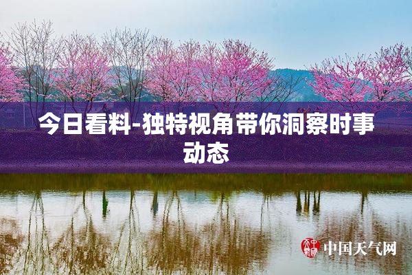 今日看料-独特视角带你洞察时事动态