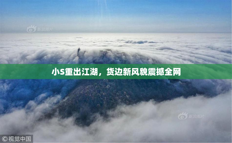 小S重出江湖，货边新风貌震撼全网