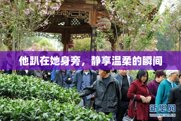 他趴在她身旁，静享温柔的瞬间