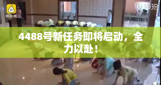 4488号新任务即将启动，全力以赴！