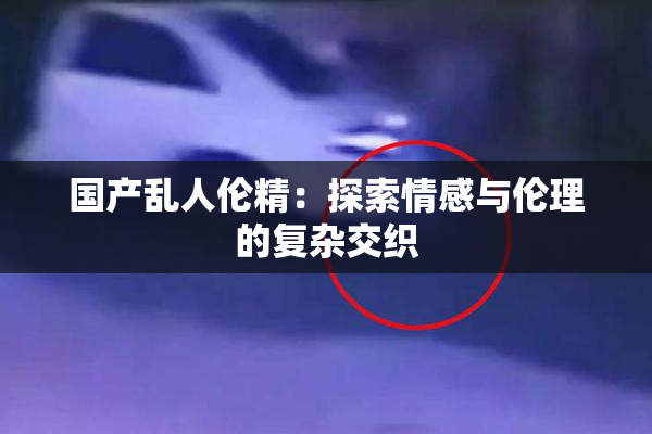 国产乱人伦精：探索情感与伦理的复杂交织