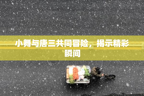 小舞与唐三共同冒险，揭示精彩瞬间