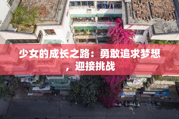 少女的成长之路：勇敢追求梦想，迎接挑战